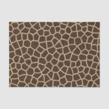 Moderne bruine beige giraffe dier geometrische pri