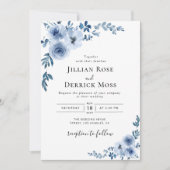 moderne bruine bruinrode bruidebruine bruidebruine kaart (Voorkant)