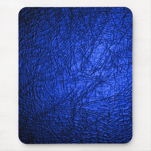 Moderne bruine lederen kunststoftextuur muismat (Voorkant)
