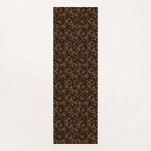 Moderne Bruine Schildpad Stijlvol Yogamat (Voorkant)