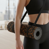 Moderne Bruine Schildpad Stijlvol Yogamat