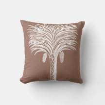 Moderne  bruine witte palmboom