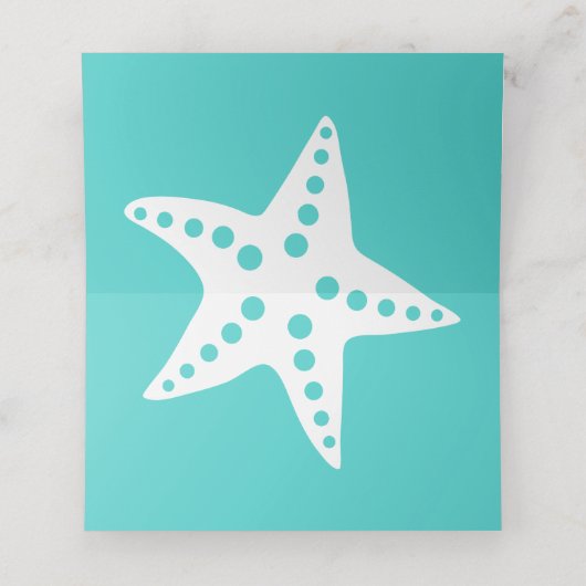 Moderne bruinvissen Tafelnummer Plaats Plaatskaartje (Binnenkant ongevouwen)