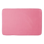 Moderne bubbelroze effen kleur badmat (Voorkant)