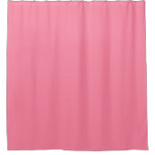 Moderne bubble roze Plain Solid Kleur Douchegordijn (Voorkant)