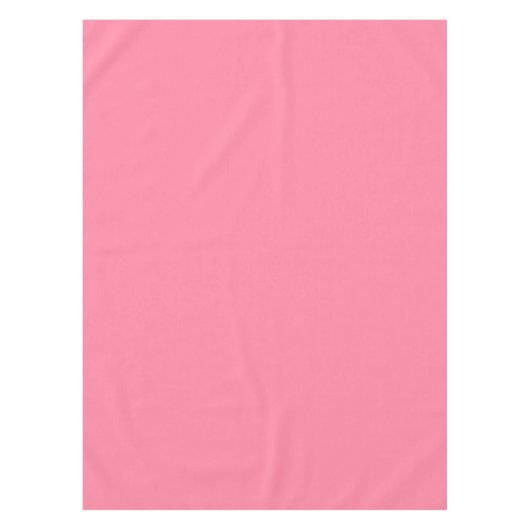 Moderne bubble roze Plain Solid Kleur Tafelkleed (Voorkant)