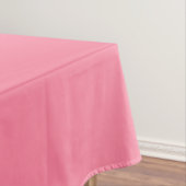 Moderne bubble roze Plain Solid Kleur Tafelkleed (Voorbeeld)