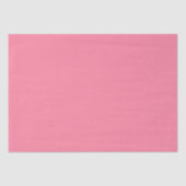 Moderne bubble roze Plain Solid Kleur Tissuepapier (Voorkant)