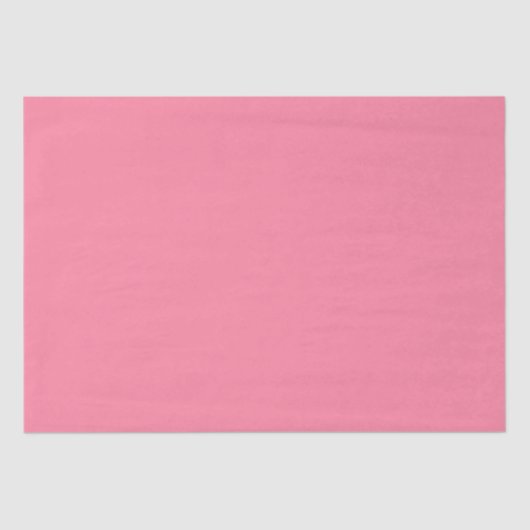 Moderne bubble roze Plain Solid Kleur Tissuepapier (Voorkant)
