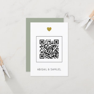 Moderne Budget verstandige Trouw Uitnodiging QR Co