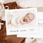 Moderne budgetfoto Collage Baby Hartelijk dank