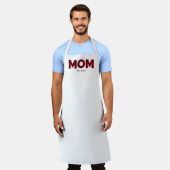 Moderne Buffel Plaid Mom Vastgestelde datum Schort (Gedragen)