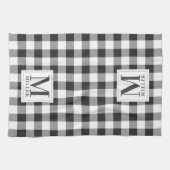 Moderne buffelcontrole voor herenhuis Black Theedoek (Horizontaal)