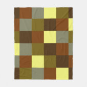 Moderne bufferbak voor buffels fleece deken (Voorkant)