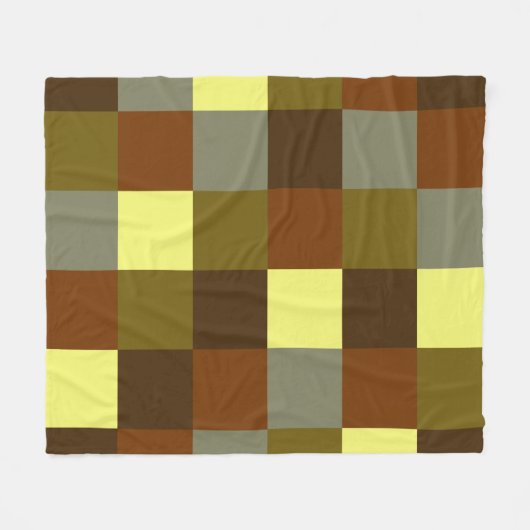 Moderne bufferbak voor buffels fleece deken (Voorkant (Horizontaal))