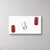 Moderne buizen canvas afdruk (Voorkant)