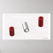 Moderne buizen poster (Voorkant)