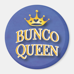 Moderne Bunco Queen Royal Waterverf Crown Magneet