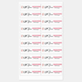 Moderne bundeling voor het merken van aardbeien me labels (Vel)