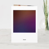 Moderne Burgundy Roze Gouden Script Foto Bruiloft Bedankkaart (Achterkant)