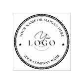 MODERNE BUSINESS | aangepaste elegante zakelijke L Rubberstempel (Afrduk)