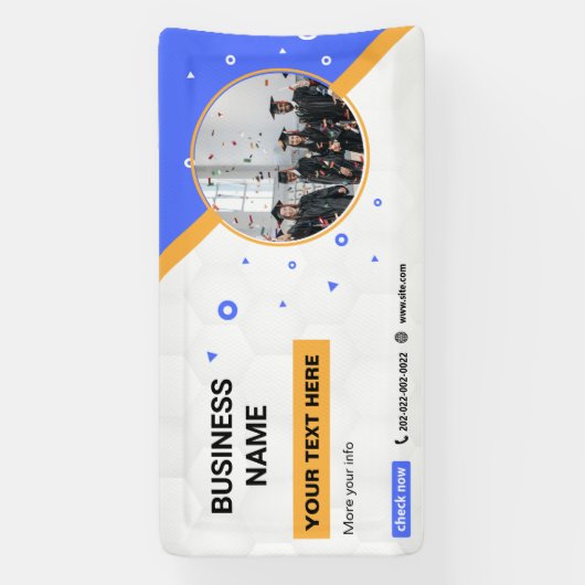 Moderne Business Banner (Verticaal)