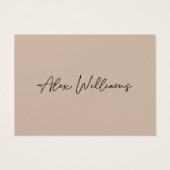 Moderne Business Cadeaubon voor Logo Visitekaartje (Achterkant)