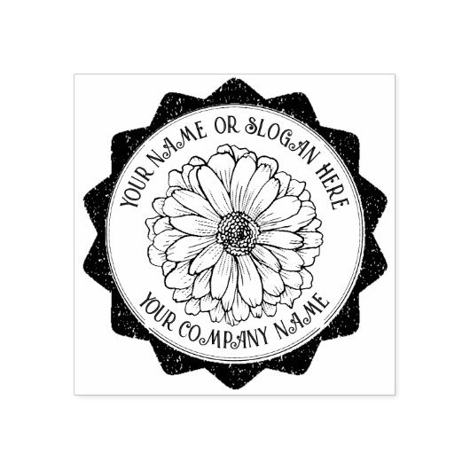 MODERNE BUSINESS | Custom Business Logo Company Rubberstempel (Afrduk)