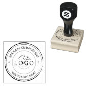 MODERNE BUSINESS | Custom Business Logo Company Rubberstempel (Gestempeld)