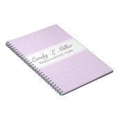 Moderne Business Design Lavender Chic Executive Notitieboek (Rechterzijde)