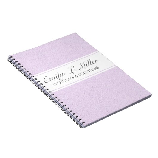 Moderne Business Design Lavender Chic Executive Notitieboek (Rechterzijde)