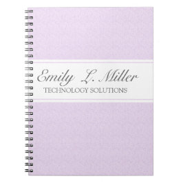 Moderne Business Design Lavender Chic Executive Notitieboek