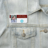 Moderne Business Logo Employee Executive ID Foto Naamplaatje (In situ)