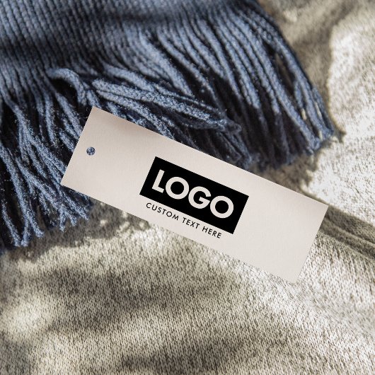 Moderne Business Logo Label Clothing Hang Label Mini Visitekaartjes