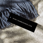 Moderne Business Logo Label Clothing Hang Label Mini Visitekaartjes