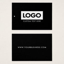 Moderne Business Logo Label Clothing Hang Label Visitekaartje