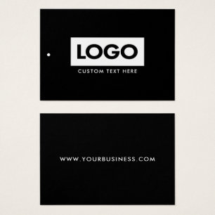Moderne Business Logo Label Clothing Hang Label Visitekaartje