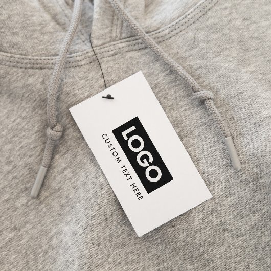 Moderne Business Logo Label Clothing Hang Label Visitekaartje