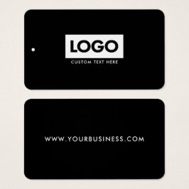 Moderne Business Logo Label Clothing Hang Label Visitekaartje