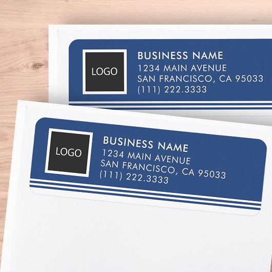 Moderne Business Logo-mailadres Etiket