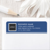 Moderne Business Logo-mailadres Etiket (Insitu)