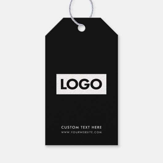 Moderne Business Logo Prijs Labels Cadeaulabel (Voorkant)