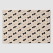 Moderne Business Name Logo Packaging Beige
