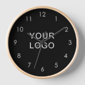 Moderne Business Professional Logo Black (Voorkant)