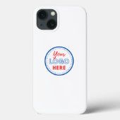 Moderne Business Promotion Logo Adverteren Case-Mate iPhone Case (Achterkant)