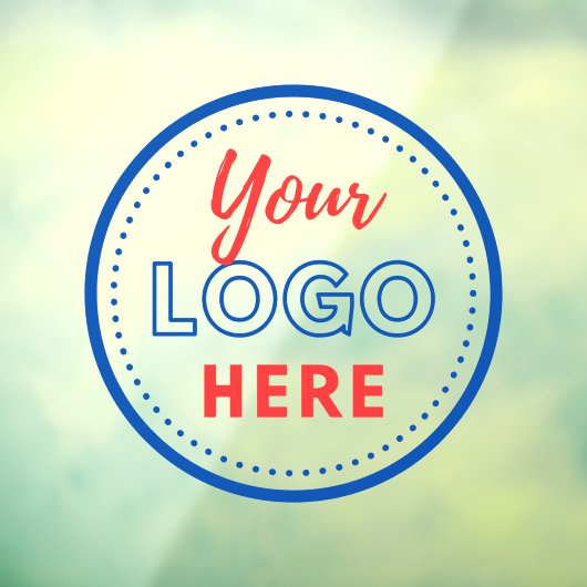 Moderne Business Promotion Logo Adverteren Raamsticker (Vel 3)