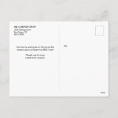 Moderne Business Team Fotocollage 2026 Kalender Feestdagenkaart (Achterkant)