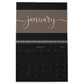 Moderne Business Voljaarskalender 2024 Kalender (Jan 2027)