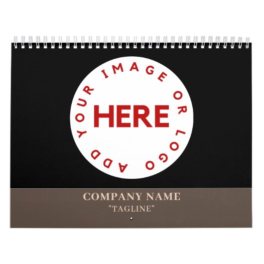 Moderne Business Voljaarskalender 2024 Kalender (Hoes)