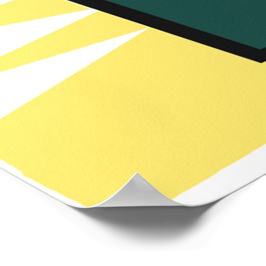 Moderne Byzantijnse Maagd Maria en Kind Religieus Poster (Hoek)